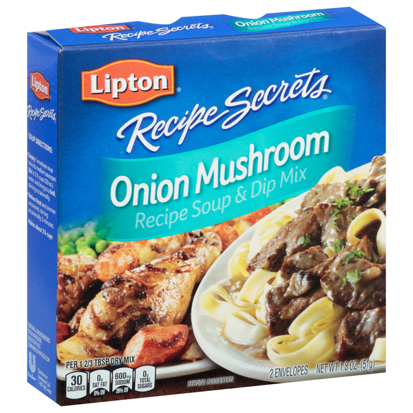 Lipton Recipe Soup & Dip Mix, Onion Mushroom