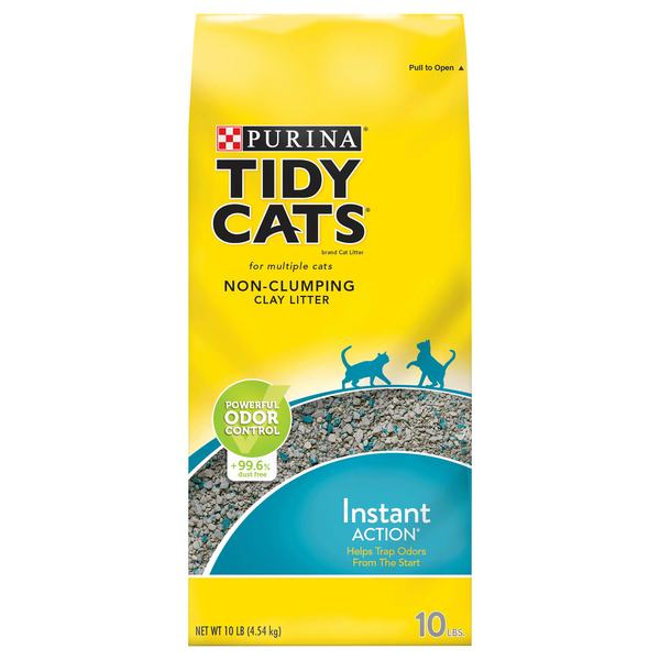 Tidy Cats Clay Litter, Non-Clumping, Instant Action