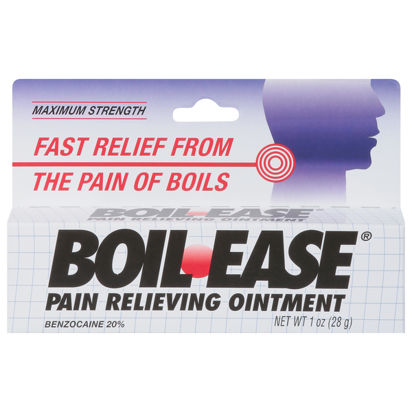 Boil-Ease Pain Relieving Ointment, Maximum Strength