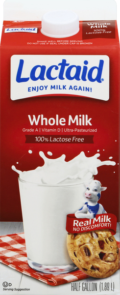 Lactaid Milk, Whole