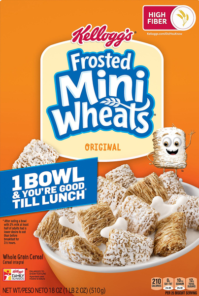 Mini-wheats Cereal, Frosted Mini Wheats, Original