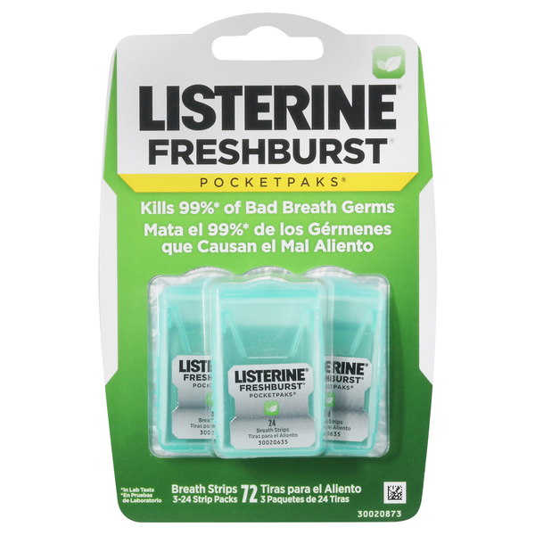 Listerine Breath Strips, Pocketpaks