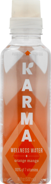 Karma Wellness Water, Orange Mango