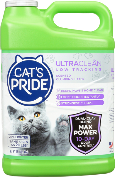 Cat's Pride Clumping Litter, Low Tracking, Scented