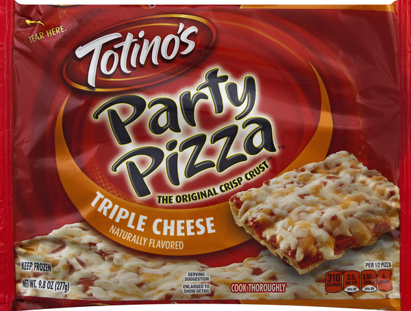 Totino's Party Pizza, Triple Cheese