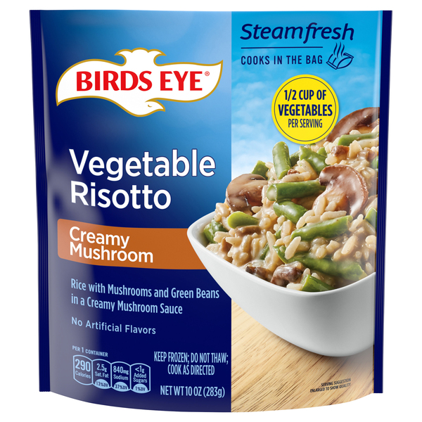 Birds Eye Vegetable Risotto, Creamy Mushroom