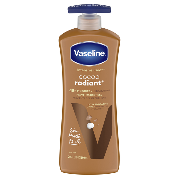 Vaseline Lotion, Cocoa Radiant