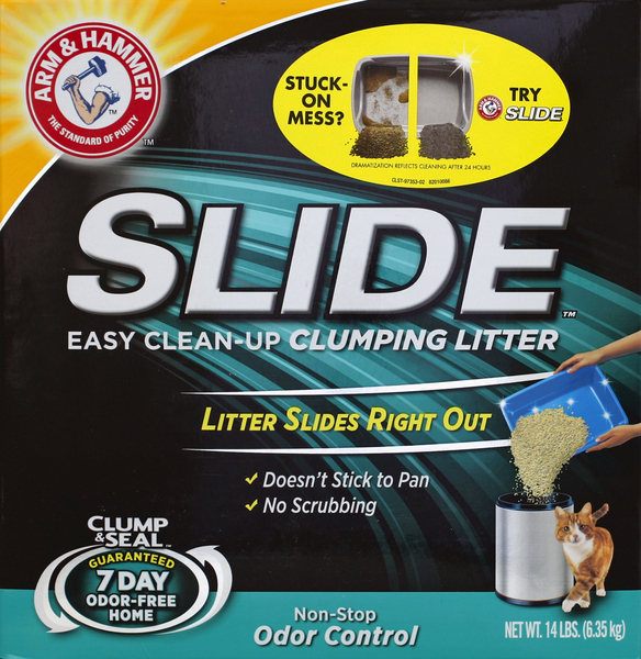 Arm & Hammer Clumping Litter, Easy Clean-Up, Non-Stop Odor Control