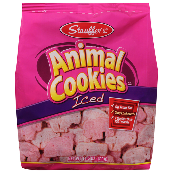 Stauffer's Animal Cookies, Iced