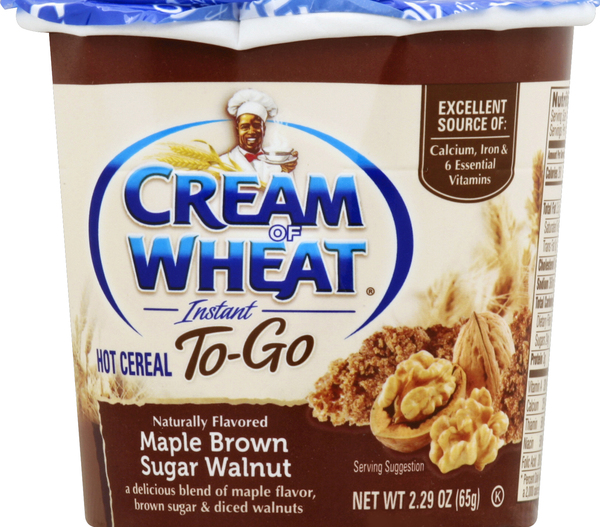 Cream Of Wheat Hot Cereal, Maple Brown Sugar Walnut, Instant, To-Go