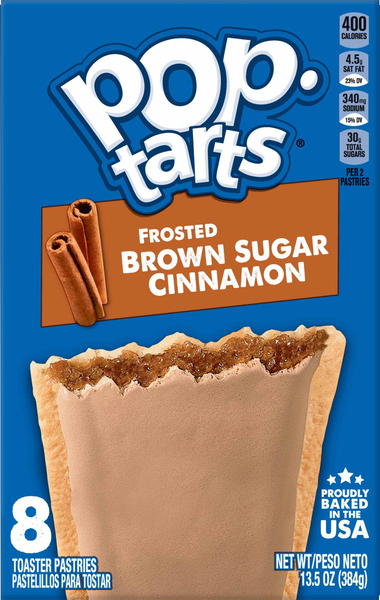 Pop-Tarts Toaster Pastries, Frosted Brown Sugar Cinnamon