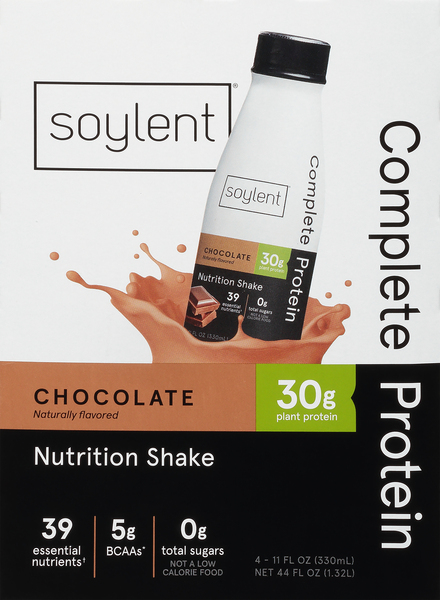 soylent Chocolate Complete Protein - 4 pack