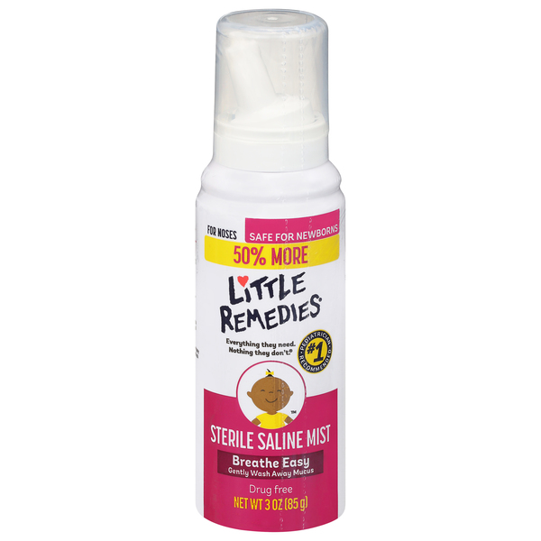 Little Remedies Saline Mist, Sterile, Breathe Easy