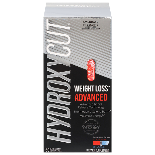 Hydroxycut Weight Loss, Advanced, Rapid-Release Liquid Capsules