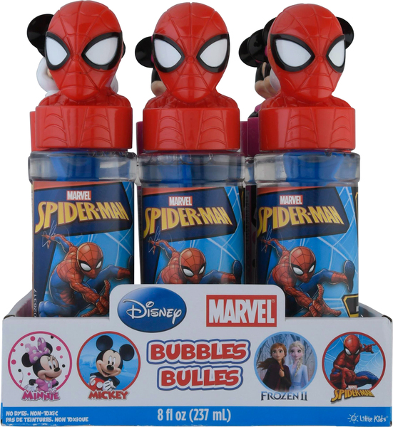 Marvel Spider Man Bubbles, Assorted