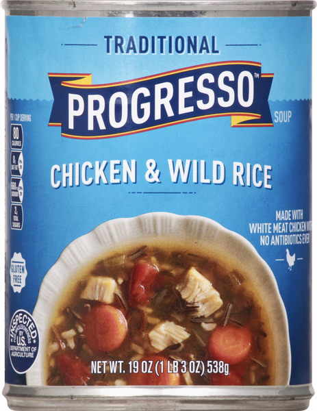 Progresso Soup, Chicken & Wild Rice, Traditional