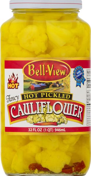Bell View Cauliflower, Hot Pickled