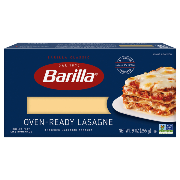 Barilla Lasagne, Oven-Ready