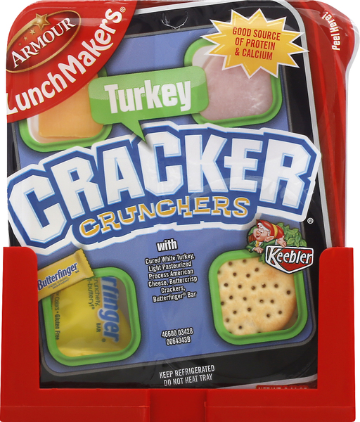 Armour LunchMakers, Cracker Crunchers, Turkey