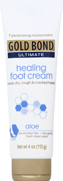 Gold Bond Foot Cream, Healing, Aloe