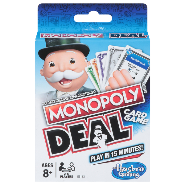 Monopoly Card Game, Deal