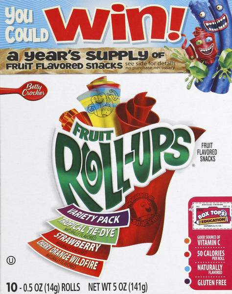 Fruit Roll-Ups Fruit Flavored Snacks, Variety Pack
