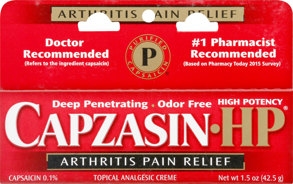 Capzasin Arthritis Pain Relief