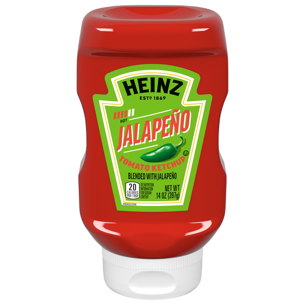 Heinz Tomato Ketchup, Jalapeno, Hot