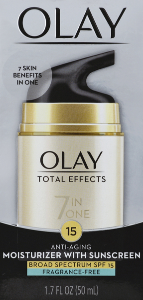 Olay Total Effects 7 In One Anti-Aging Moisturizer Fragrance Free SPF 15
