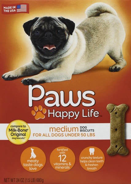 Paws dog outlet treats