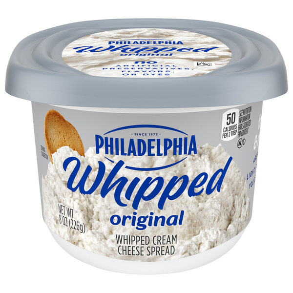 Philadelphia Cream Cheese Spread, Original, Whipped