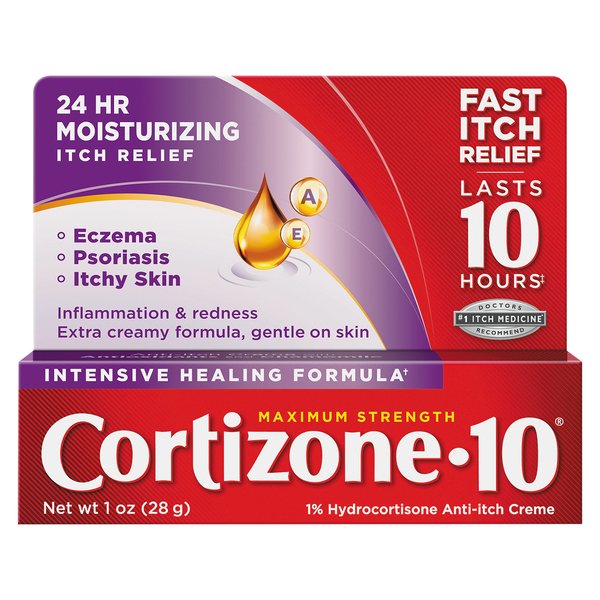 Cortizone-10 Anti-Itch Creme, Maximum Strength, Intensive Healing Formula