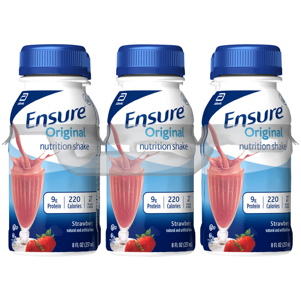 Ensure Original Nutrition Shake Strawberry Ready-to-Drink
