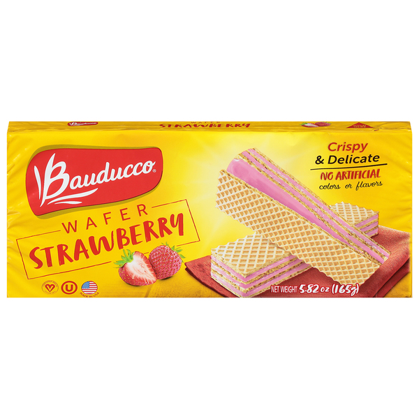 Bauducco Wafer, Strawberry