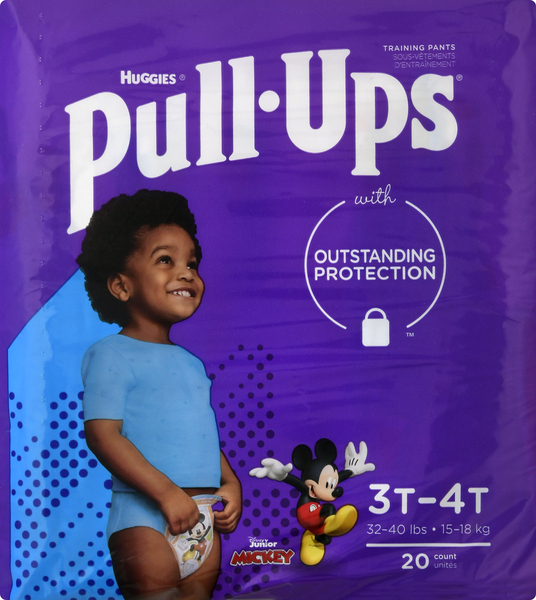 Huggies Pull-ups Plus Outstanding Protection 3t-4t- 20 Count for
