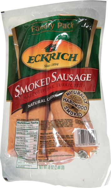 Eckrich Smoked Sausage, Family Pack