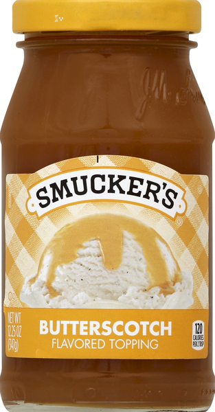 Smucker's Topping, Butterscotch Flavored