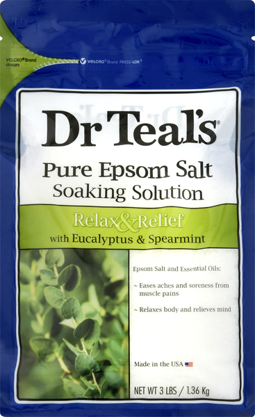 Dr Teals Pure Epsom Salt, Relax & Relief