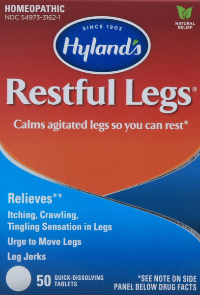 Hyland's Restful Legs, Homeopathic, Quick-Dissolving Tablets