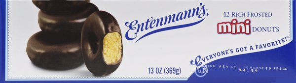 Entenmann's Mini Donuts, Rich Frosted
