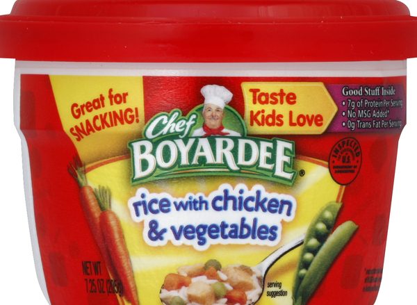 Chef Boyardee Rice, with Chicken & Vegetables