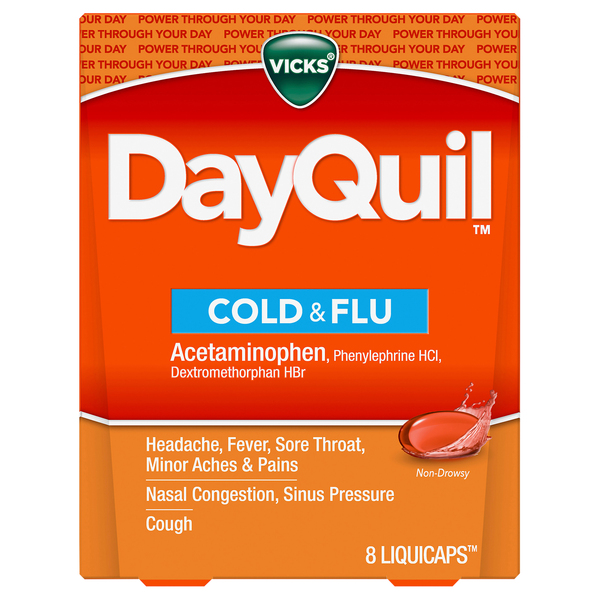 Vicks Cold & Flu, Liquicaps