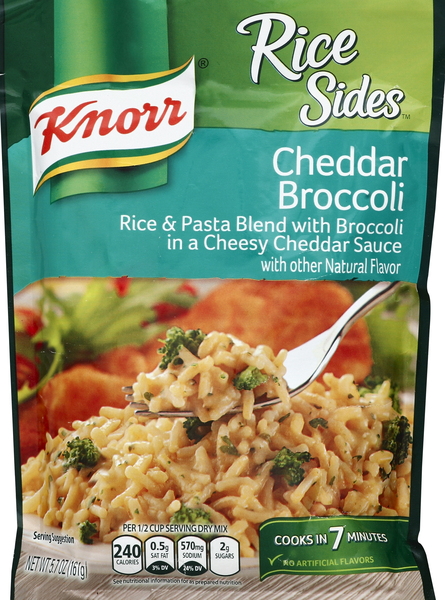 Knorr Rice & Pasta Blend, Cheddar Broccoli