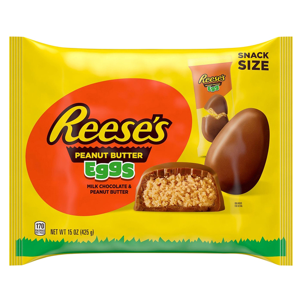 Reese's Peanut Butter Eggs, Milk Chocolate, Snack Size
