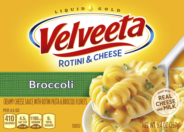 Velveeta Rotini & Cheese, Broccoli