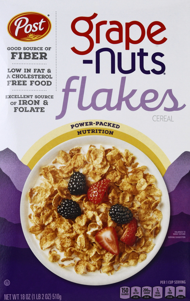 Grape Nuts Cereal, Flakes