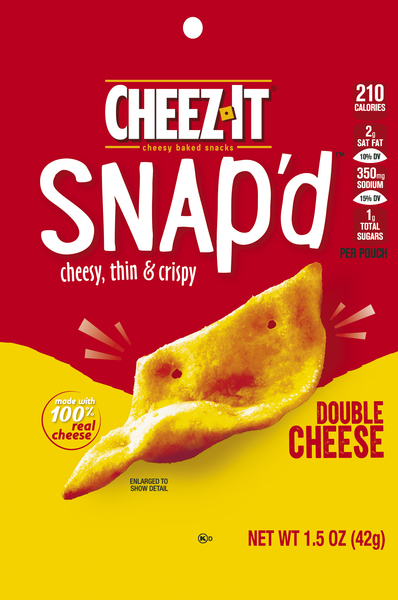 Cheez It Cheesy Baked Snacks, Double Cheese