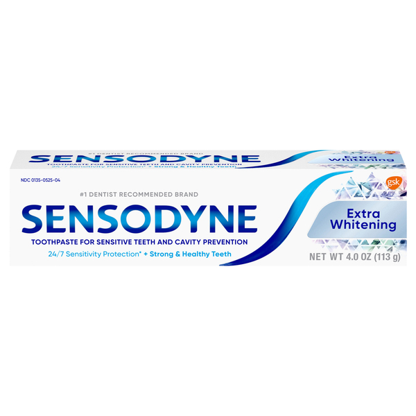 Sensodyne Toothpaste, Extra Whitening