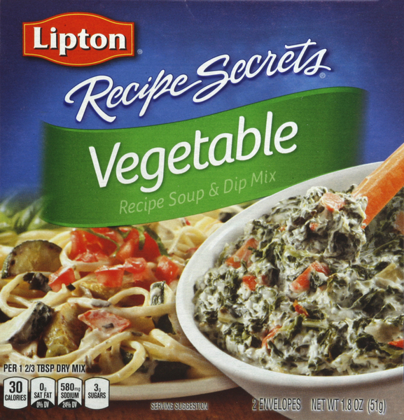 Lipton Recipe Soup & Dip Mix, Vegetable