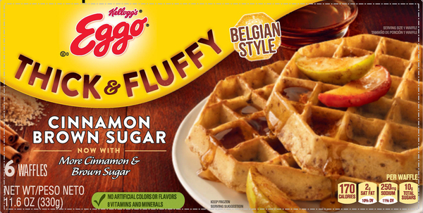 Eggo Waffles, Cinnamon Brown Sugar